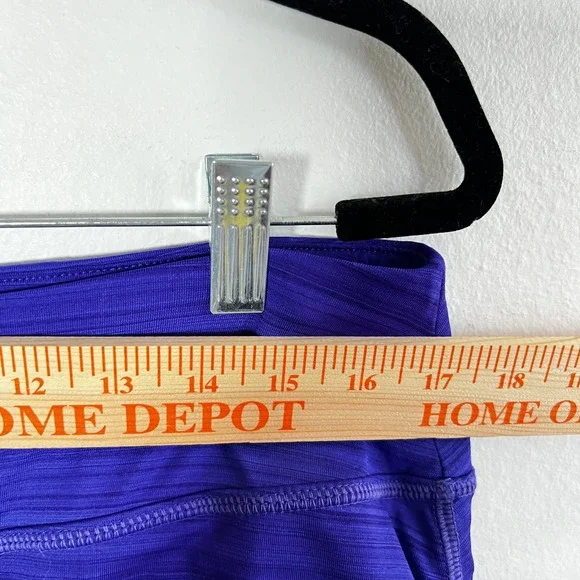 Athleta Swagger Skort Sz Large Tennis Skirt Purple Ruffle Sporty Athletic - Picture 8 of 9